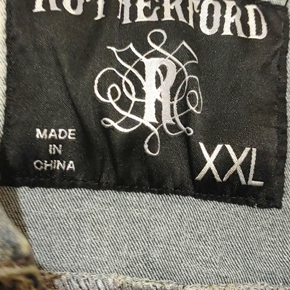 Rutherford brand men's jean jacket - Picture 5 of 5